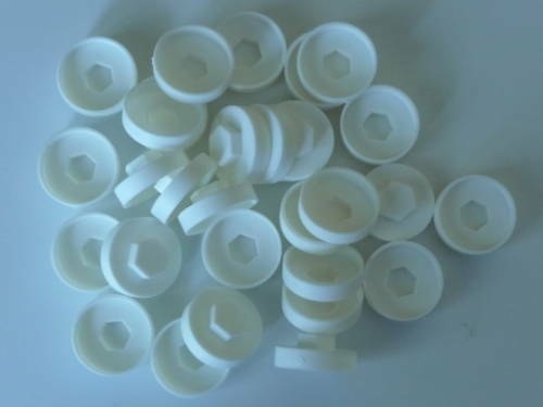 Hex Cap White 19mm