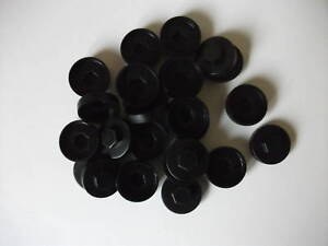 Hex Cap Black 19mm