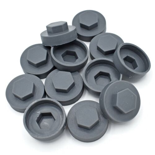 Hex Cap Slate Grey 19mm