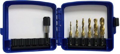 Vires HSS Combi Tap Bit Set M3-M10