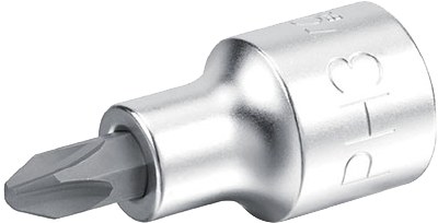 Toptul Phillips Bit Socket Satin PH2