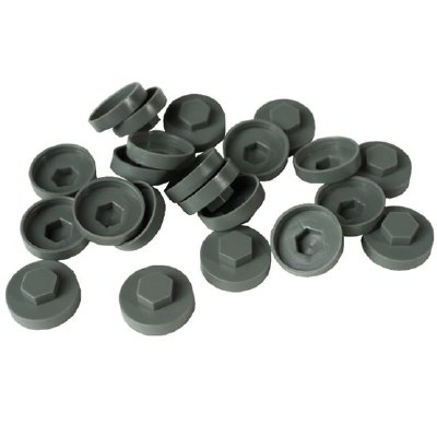 Hex Cap Merlin Grey  19mm