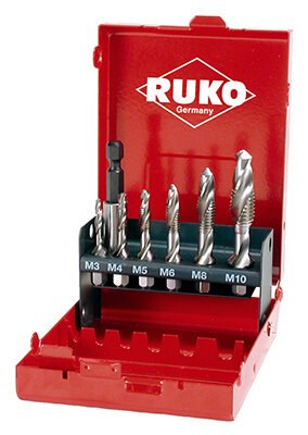 RUKO Combi Machine Tap Set M3 - M10