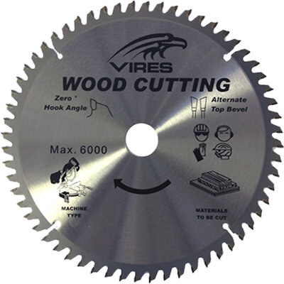 Vires TCT Chopsaw Blade 260mm T60 30mm bore
