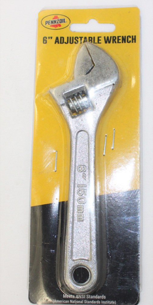 PENNZOIL 6" ADJUSTABLE WRENCH EACH