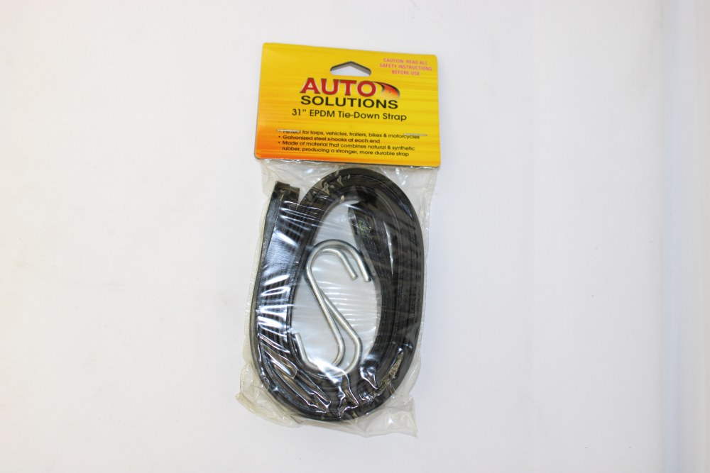 AUTO SOLUTIONS EPDM TIE DOWN STRAP 31INCH EACH
