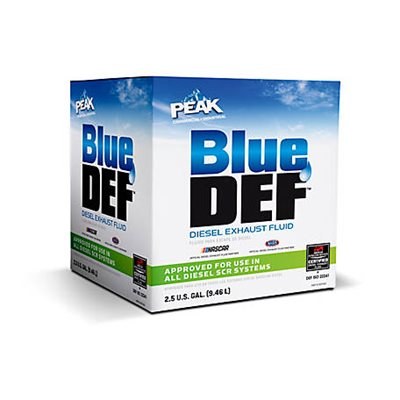 BLUE DEF DESEL EXAHUST FLUID 2.5 GAL PEAK -1 EACH