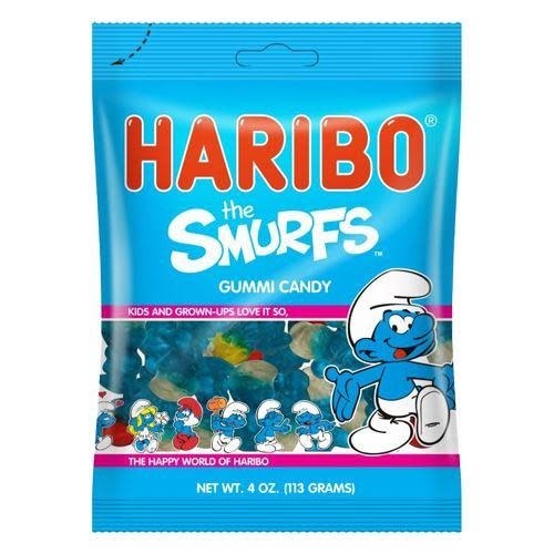 PEG HARIBO 5OZ SMURFS 1CT