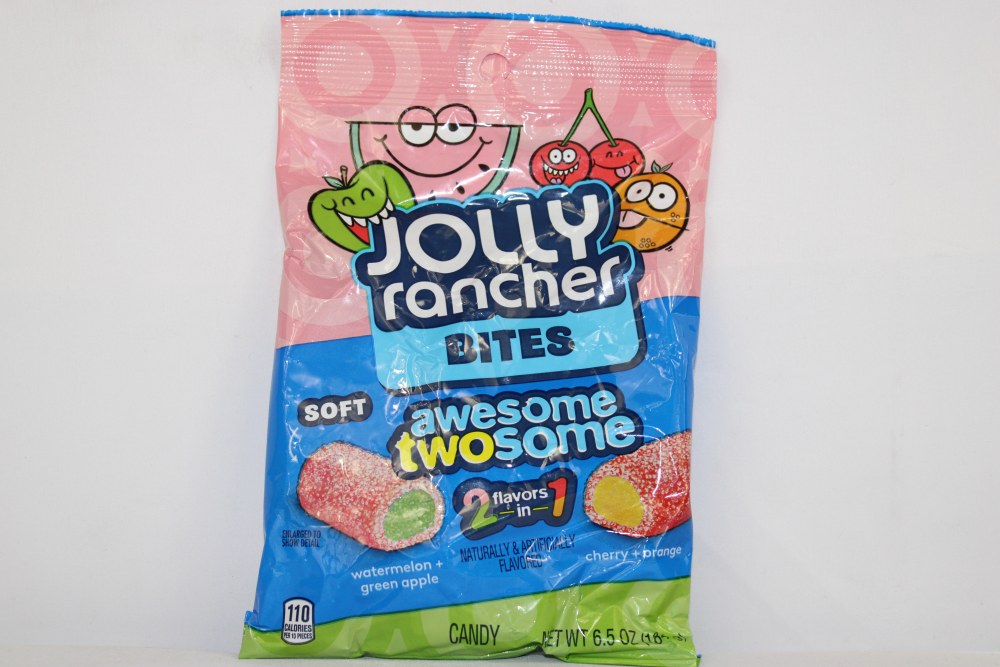PEG JOLLY RANCHER 6.5OZ BITES AWESOME TWOSOME 2IN1 FLAVOURS 1CT