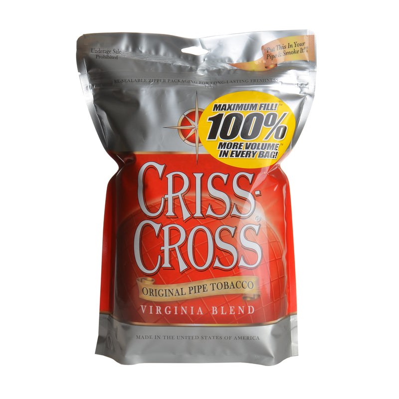 CRISS CROSS 8OZ VIRGINIA BLEND BAG 1CT