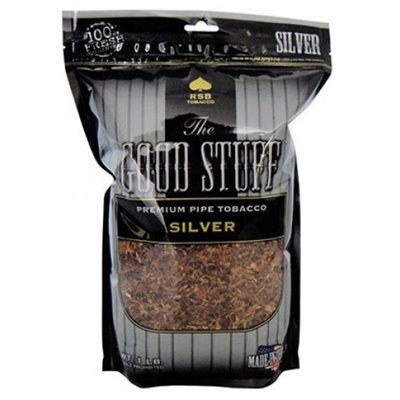 GOOD STUFF 16OZ SILVER PIPE TOBACCO 1CT