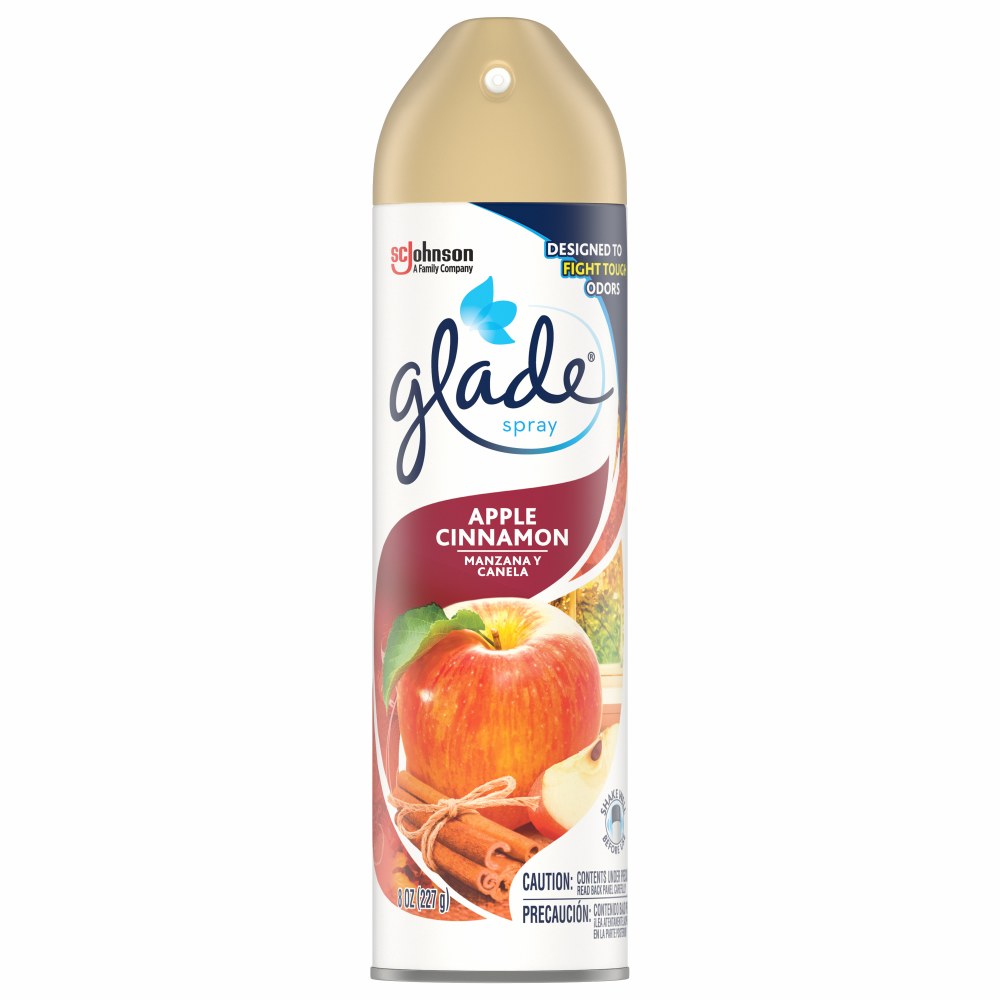 GLADE 8OZ SPRAY APPLE CINNAMON EACH