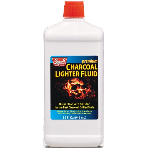 SUPERS 32OZ CHARCOAL LIGHTER FLUID EACH