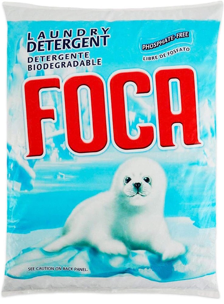 FOCA LAUNDRY 8.81OZ DETERGENT POWDER 250GM EACH