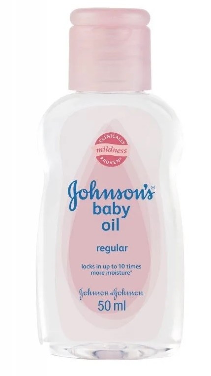 JOHNSONS BABY OIL 50ML BOTTLE EACH