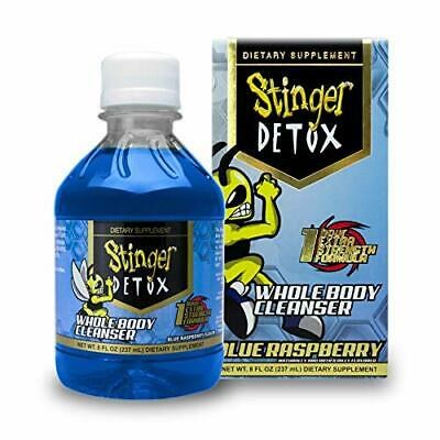 STINGER 8OZ 1 HOUR BLUE RASPBERRY DETOX EACH