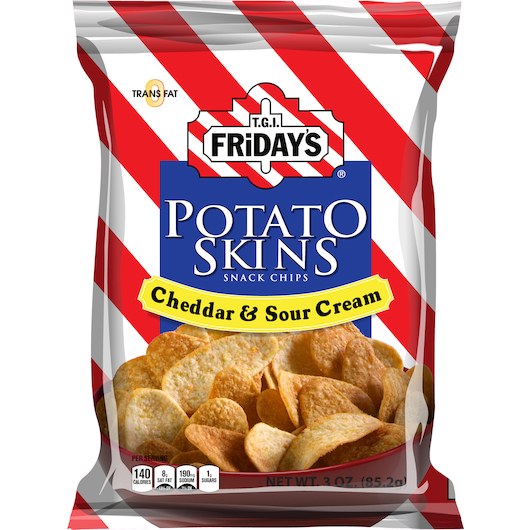 FRIDAYS 3OZ POTATO SKINS CHEDDAR & SOUR EACH