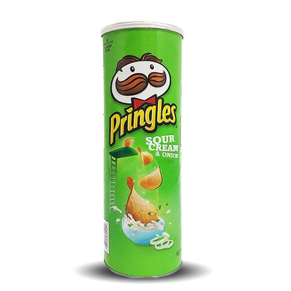 PRINGLES 5.96OZ SOUR CREAM & ONION EACH