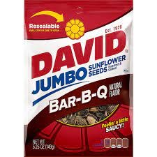 DAVID 5.25OZ JUMBO SEEDS BBQ EACH
