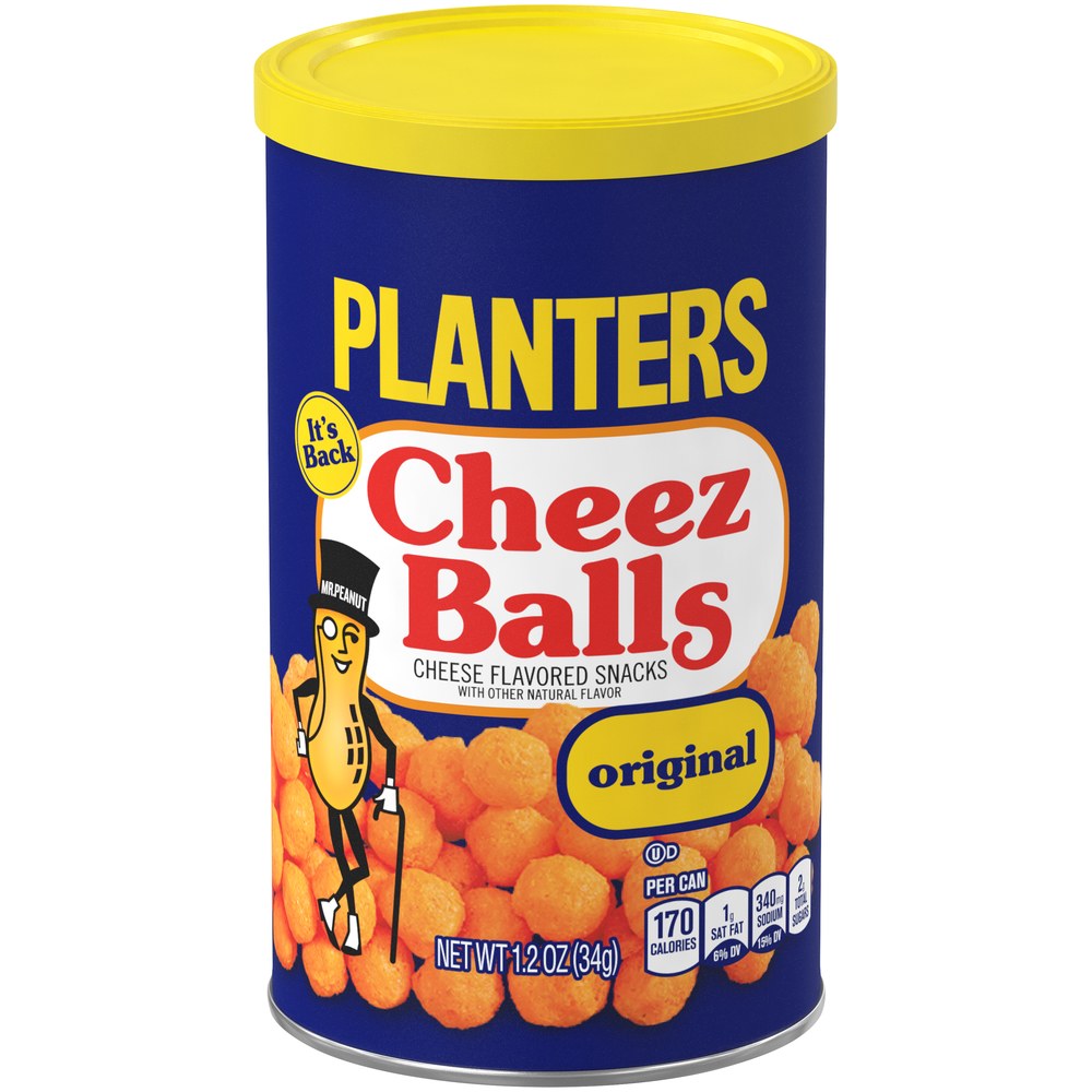 PLANTERS 1.2OZ CHEEZ BALLS EACH