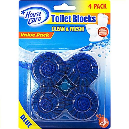 HOUSECARE 4PK TOILET BLOCKS EACH