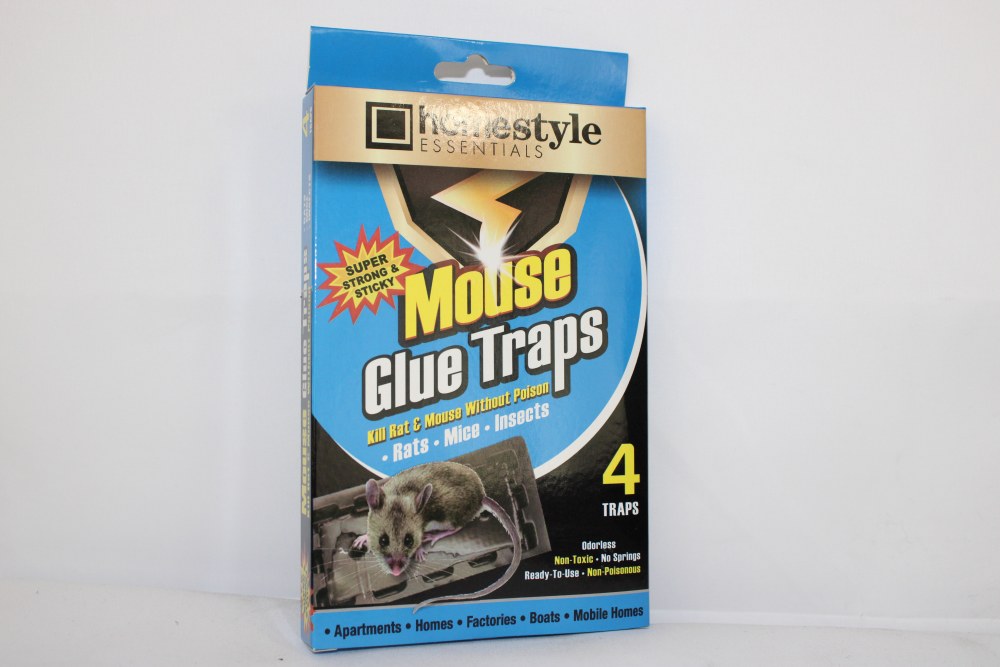 HOMESTYLE ESSENTIALS MOUSE GLUE TRAPS EACH