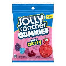 PEG JOLLY RANCHER 5OZ GUMMIES VERY BERRY EACH