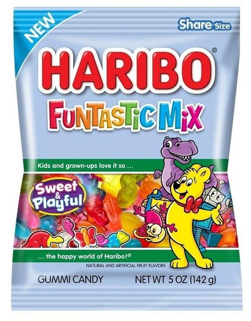 PEG HARIBO 5OZ FANTASTIC MIX 1CT
