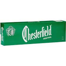 CHESTERFIELD MENTHOL KING BOX