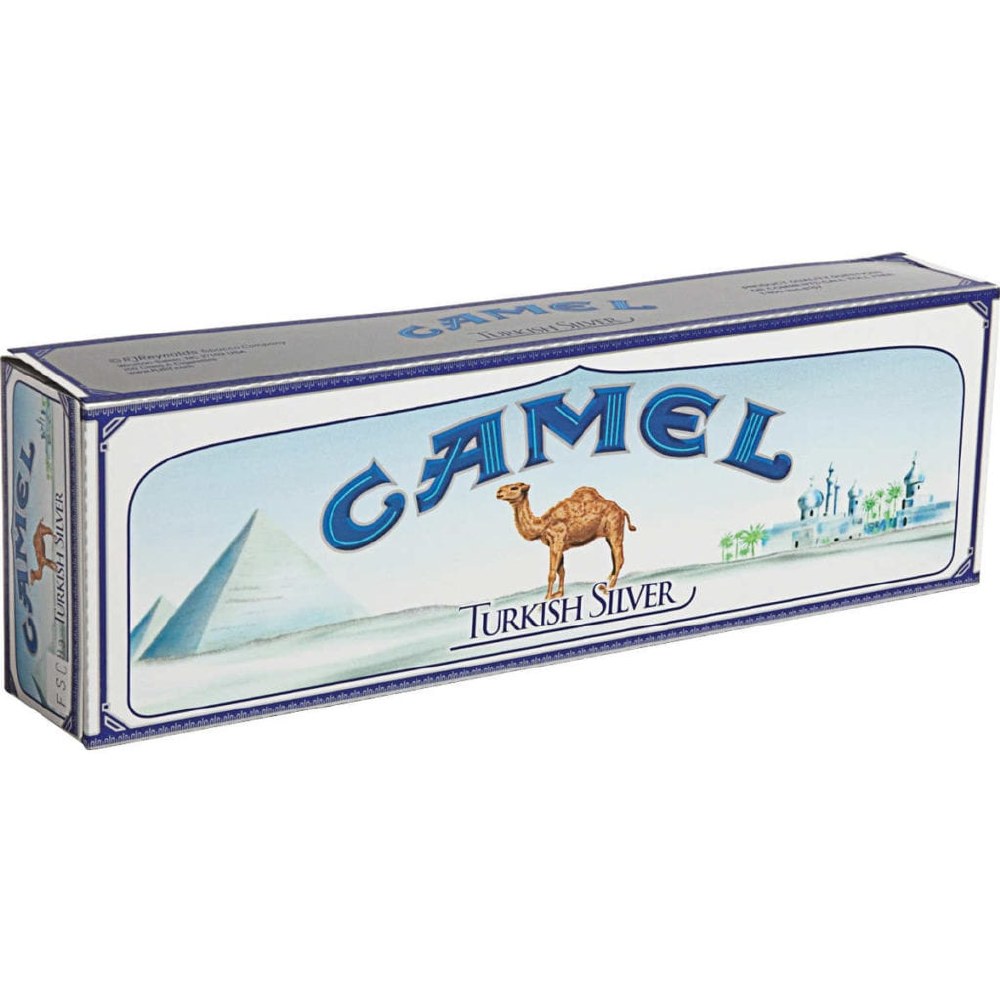 CAMEL SILVER TURKISH BLEND KING BOX