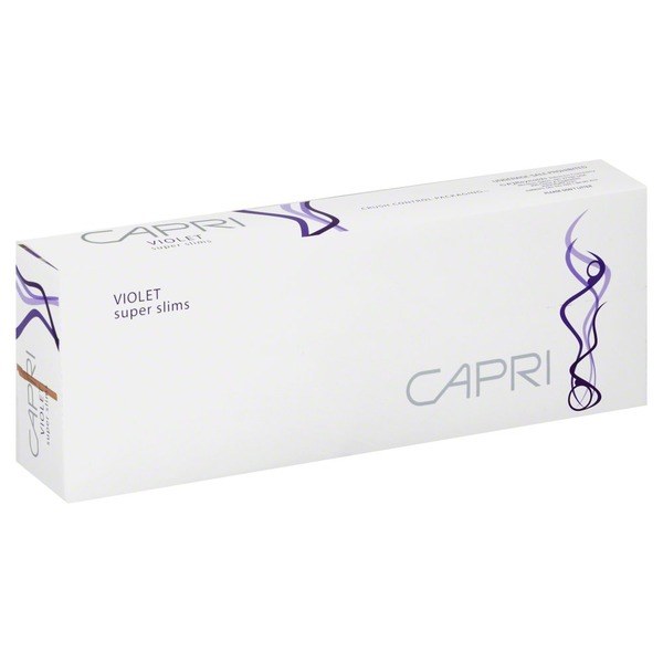 CAPRI VIOLET SUPER SLIMS 100 BOX