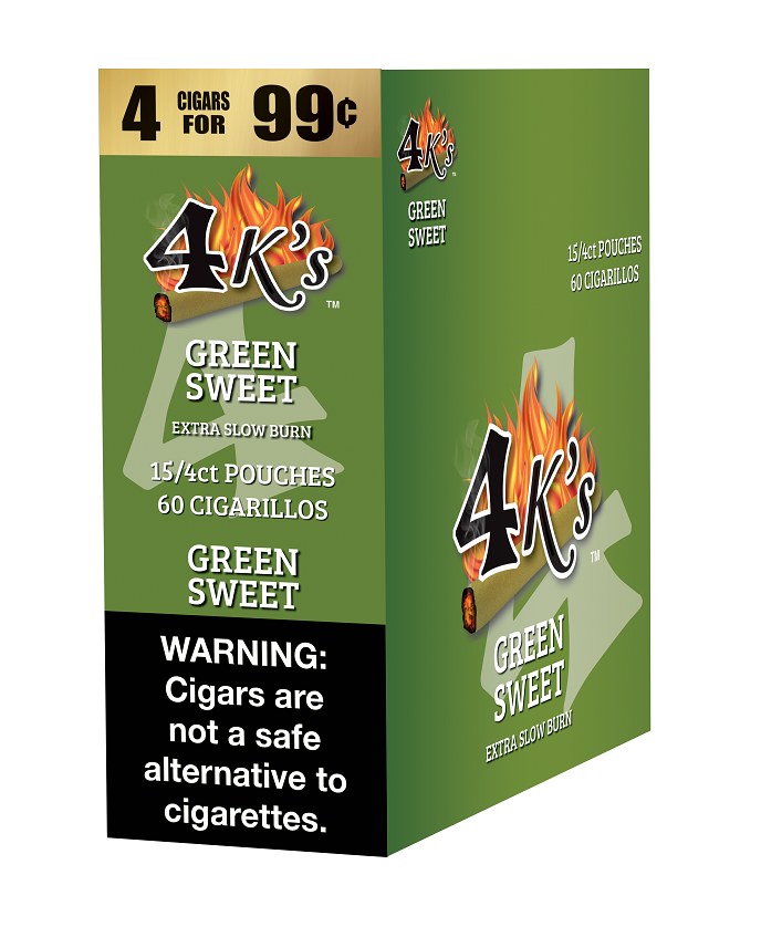 4KING 4/99c GREEN SWEET 15CT BOX