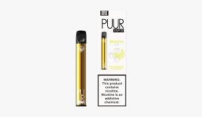 PURE VAPOR BANANA ICE 750 PUFFS 10CT BOX
