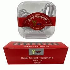YMAX STEREO HEADPHONE 10CT BOX