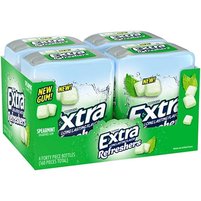 EXTRA REFRESHERS SPEARMINT 6CT BOX