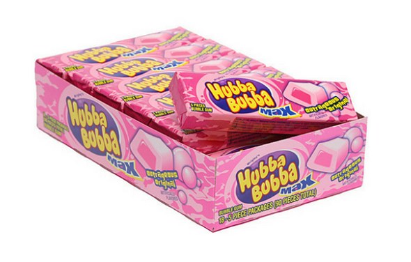 HUBBA BUBBA 5PC MAX ORIGINAL 18CT BOX