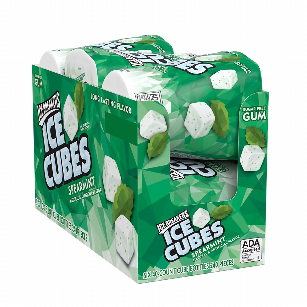 ICE BREAKERS 240PCS ICE CUP SPEARMINT 6CT BOX