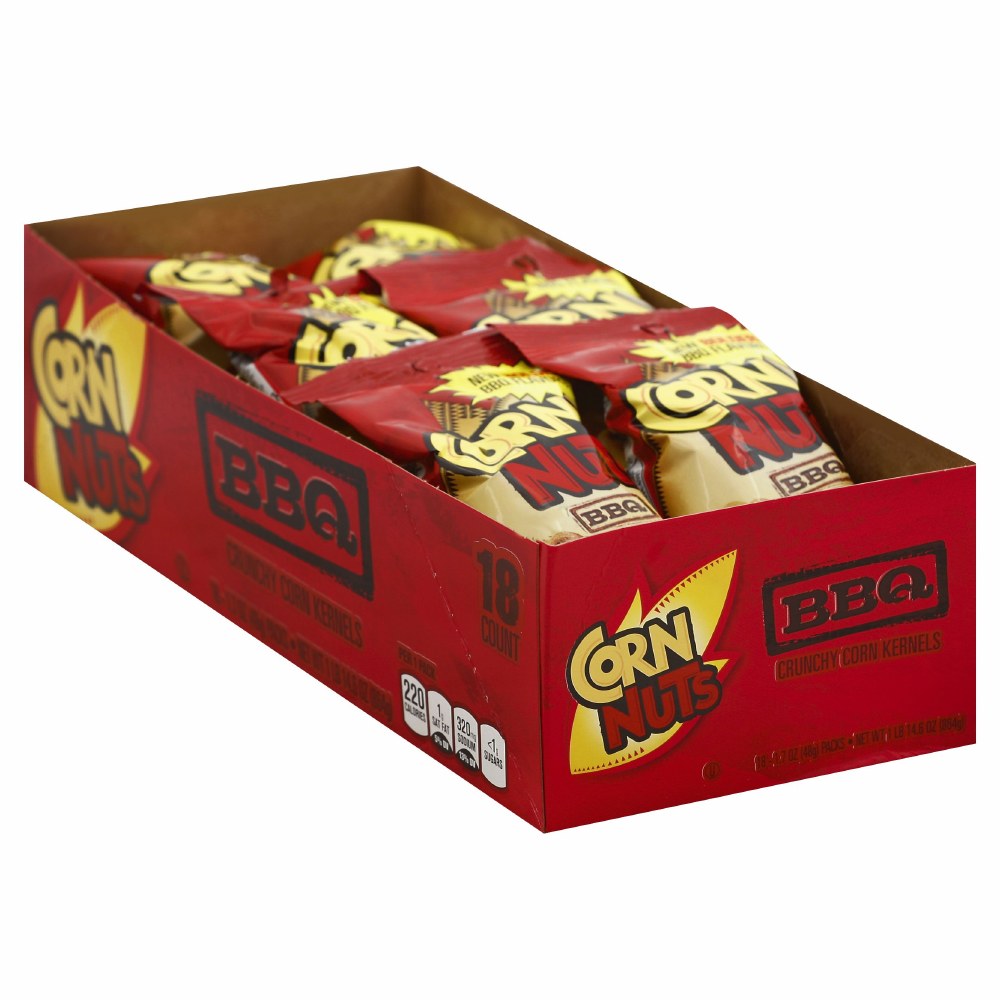 CORN NUTS 1.7OZ BBQ 18CT BOX