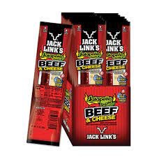 JACK LINKS 1.2OZ JALAPENO BEEF & CHEESE 16CT BOX