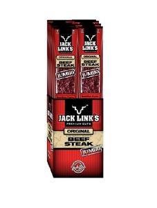 JACK LINKS 2OZ JUMBO ORIGINAL BEEF STICKS 12CT BOX