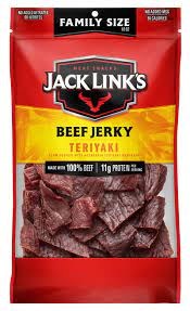 JACK LINKS 10OZ TERIYAKI BEEF JERKY ICT POUCH