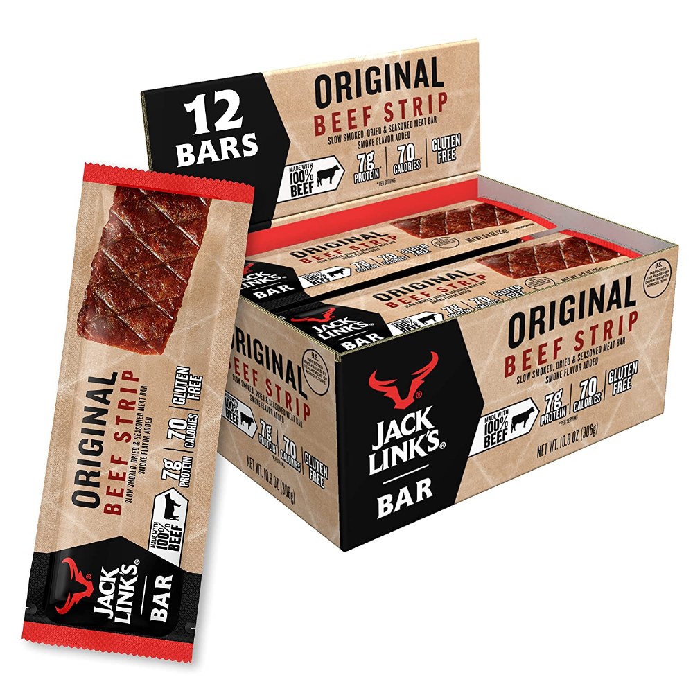 JACK LINKS 9OZ BEEF ORIGINAL STRIP 12CT BOX