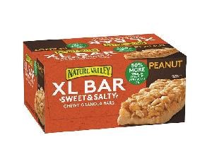 NATURE VALLY XL BAR SWEET & SALTY PEANUT 15CT BOX