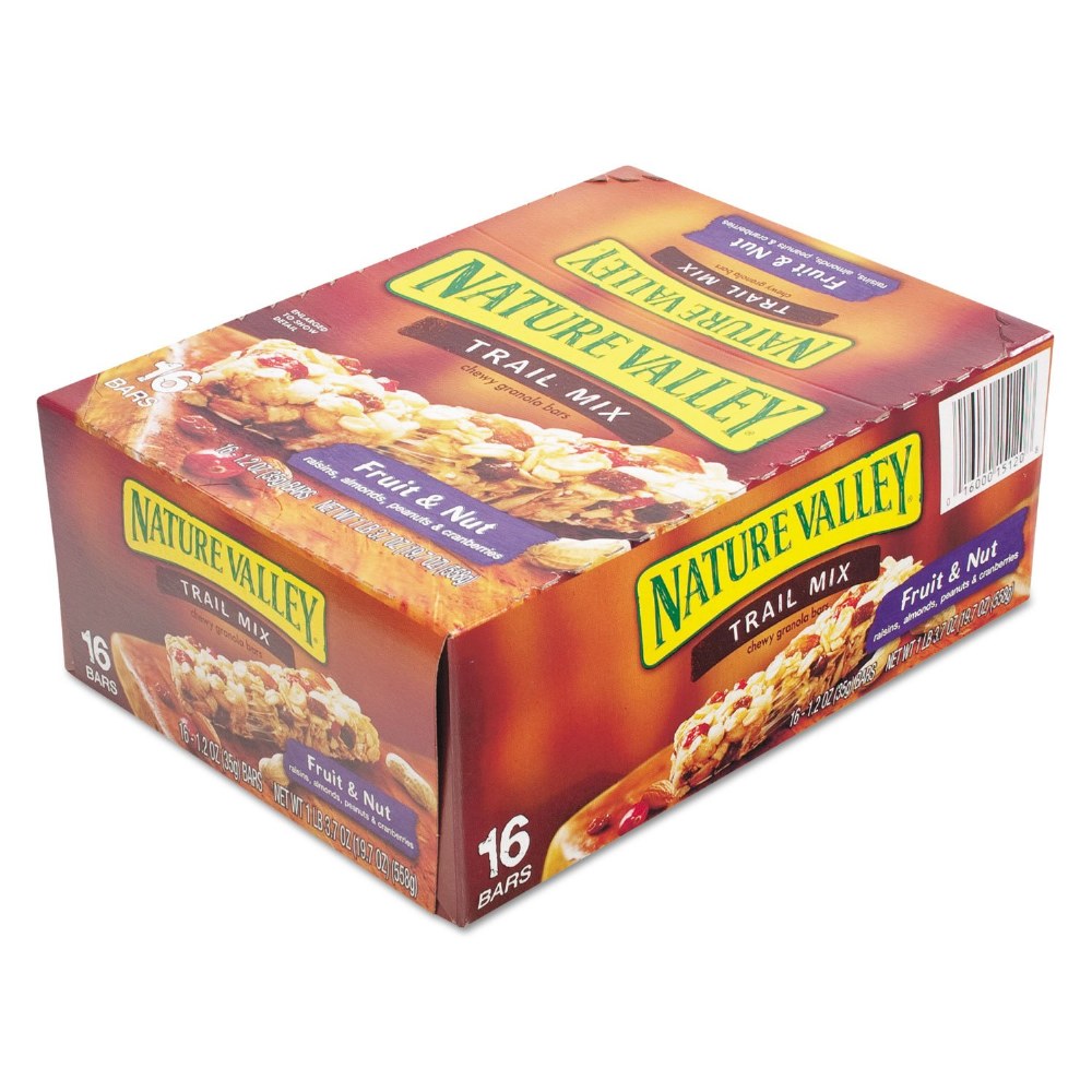 NATURE VALLEY FRUIT & NUT 16CT BOX