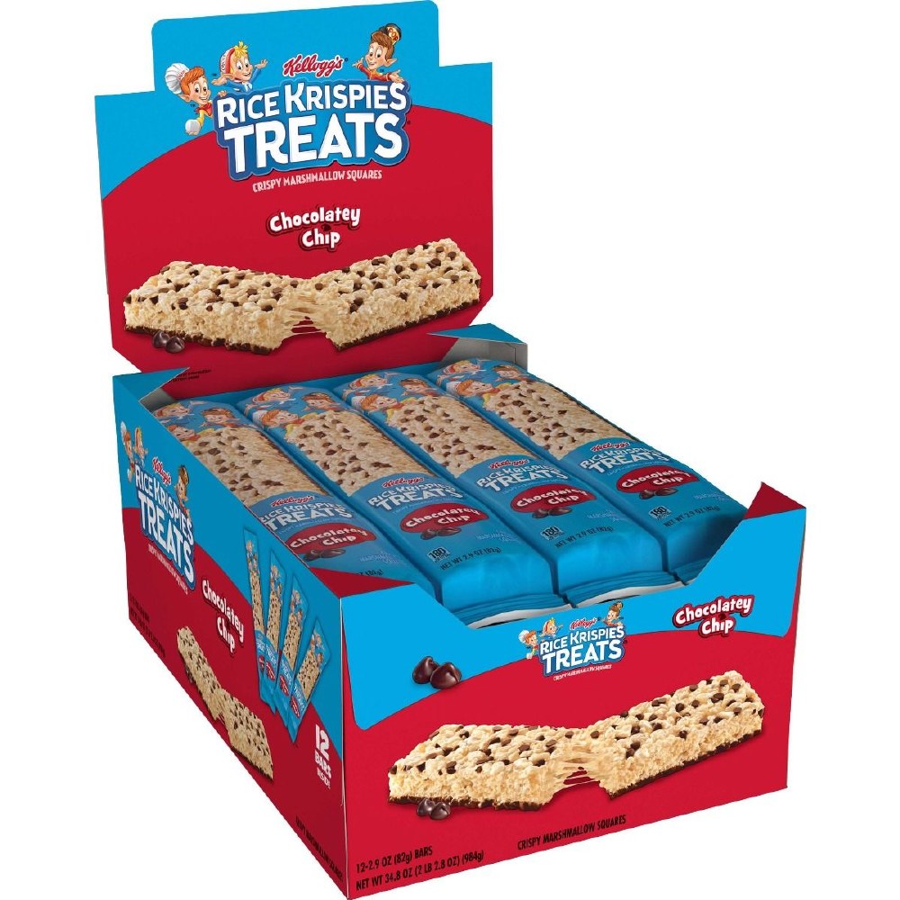RICE KRISPY 2.9OZ CHOCOLATEY CHIP 12CT BOX