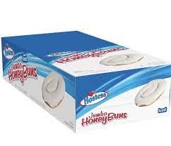 HOSTESS 4.75OZ JUMBO HONEY ICE BUN 6CT BOX