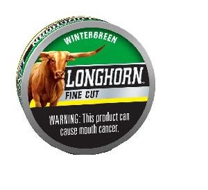 LONGHORN 1.2OZ FINE CUT WINTERGREEN 5CT ROLL