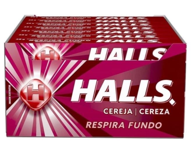 HALLS CHERRY RESPIRA FUNDO 21CT BOX