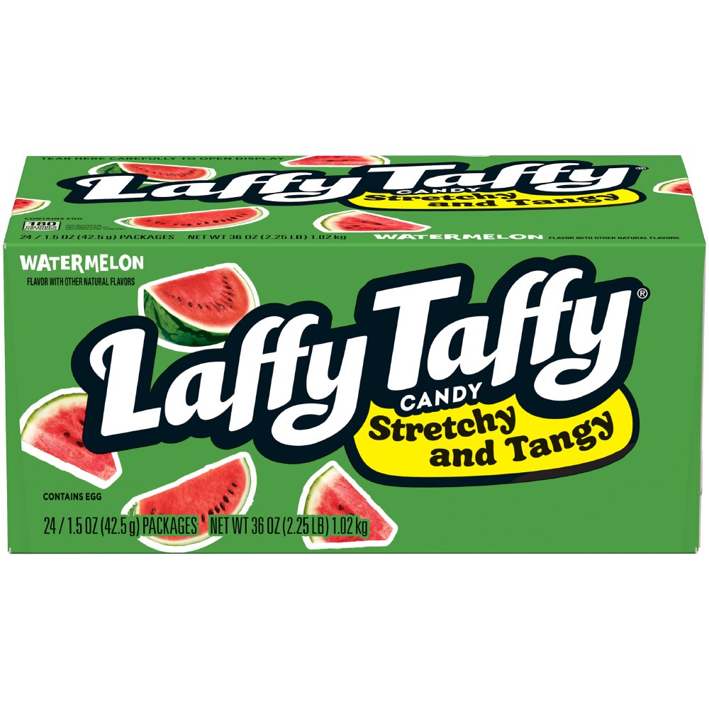 LAFFY TAFFY 1.5OZ WATERMELON TANGY 24CT BOX