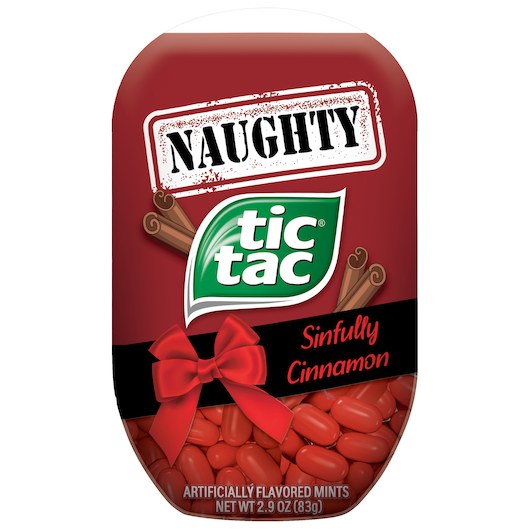 TIC TAC 2.9OZ SINFULLY CINNAMON 4CT BOX